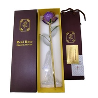 Boîte pour la fête des mères, fleurs séchées, roses en plastique dorées naturelles, boîte carrée décorative, cadeau de la Saint-Valentin, livraison rapide