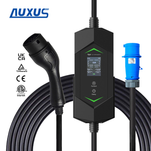 Cargador de vehículo eléctrico AC portátil de 1 fase para uso doméstico 32a 7kw Tipo 2 cargador Ev portátil - Product Image 1