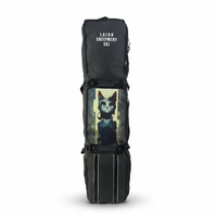 Sac de ski en gros avec roulettes, grande capacité, séparation humide/sec, imperméable, pour équipement de ski et snowboard, pour skis simples et doubles
