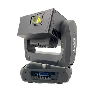 Laser animasi RGB5W bergerak efektif kualitas tinggi laser lampu pertunjukan lampu laser untuk klub malam