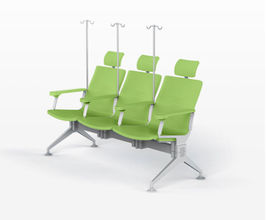 Sillón Reclinable para Visitantes de Hospital, Cama de Espera, Modelo Contemporáneo RC-H216, Altura Ajustable, Convertible y Plegable - Product Image 1