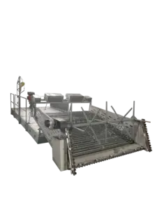 Bateau d'écumage de désherbage aquatique hydraulique/électrique - Product Image 2
