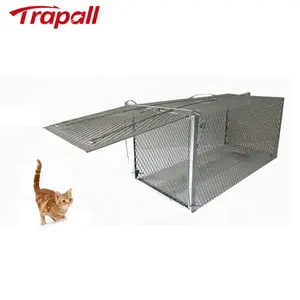 Jaula Trampa plegable para Gatos galvanizada