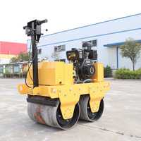 Livraison gratuite!!! Mini compacteur de rouleau de route Ride-on rouleau de route utilisé à vendre