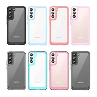 Étui transparent en acrylique pour Samsung Galaxy S23, compatible avec Samsung S23 Plus et S23 Ultra