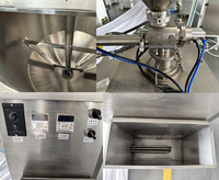 Machines de remplissage semi-automatiques pour baumes à lèvres, crèmes cosmétiques, petites cires liquides et liquides chauds, avec agitation chauffante, pour petites entreprises