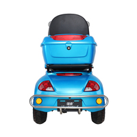 Scooter de mobilité électrique à quatre roues certifié CE europe pour personnes âgées