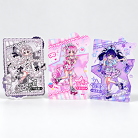 Cartes de jeu TCG Anime personnalisées OEM, découpées sur mesure, cartes à collectionner de forme spéciale, impression de cartes de jeu