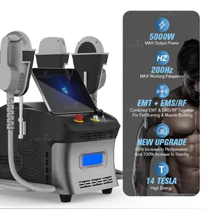 Portable Rf Ems Massager Ems Sculpting Machine 4 Handles Ems Slim Neo Rf Muscle Sculpting Machine