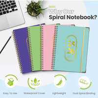 2026 impression personnalisée quotidienne annuelle Planenr balle pointillé Journal Agenda cahier d'exercices journal des étudiants école affaires objectifs cahier