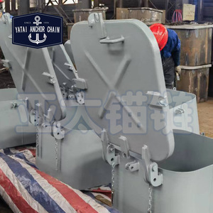 ฝาปิดช่องทางเดินเรือแบบเหล็กยี่ห้อ Yatai รุ่น Anchor Chain Steel Hatch Cover A Type แบบเปิดด้านเดียว สำหรับใช้งานทางทะเล - Product Image 2
