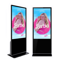 Kiosque publicitaire vertical de haute qualité avec écran tactile pour affichage commercial en magasin
