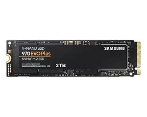 ไดรฟ์โซลิดสเตทสำหรับ SAMSUNG MZ-V7S2T0BW 2TB 970 EVO Plus M.2 SSD V-NAND 3-bit MLC PCIe Gen 3.0 X 4 NVMe 1.3 DDR4 SDRAM - Product Image 1