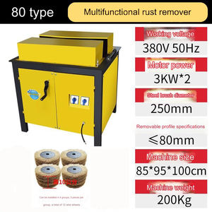 Máquina alisadora de tubos de cobre hidráulica barata, máquina alisadora de barras de acero redondas, máquina eliminadora de óxido para tubos - Product Image 5