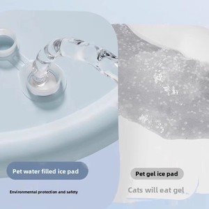 Tapis rafraîchissant pour animaux de compagnie, grand format, résistant aux morsures, facile à remplir d'eau, écologique, pour soulager la chaleur estivale des chiens et des chats - Product Image 4