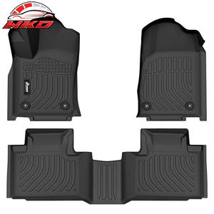 Tapis de sol compatibles avec Jeep Grand Cherokee 2011-2021/22 WK, tapis en TPE moulé 3D, tapis toutes saisons, imperméables - Product Image 1