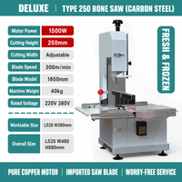 Machine commerciale automatique professionnelle pour couper viande et os scie pour viande congelée moteur principal pour transfo