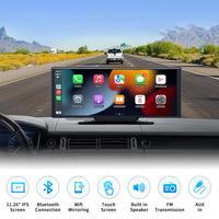 Camion et Bus boîte noire de recul Mobile Dvr 1080p Android sans fil 12 pouces Carplay Dashcam lecteur de voiture Portable caméra de recul gratuite