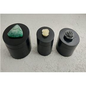 Nouvelle forme boîte à bijoux et pot en résine bicolore gadgets de cuisine et de table rangement de cuisine placard de rangement et organisation - Product Image 5