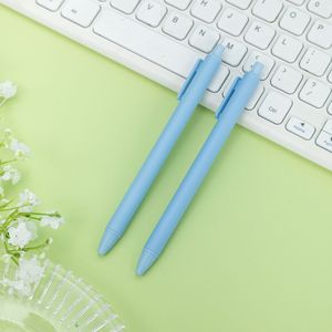 <span class=keywords><strong>Penna</strong></span> a Inchiostro Nero con Punta a Proiettile da 0,5 mm, Stile Macaron, Minimalista, a Scatto, per Studenti, Esami, Ufficio e Firma - Product Image 6
