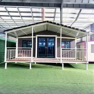 Villa Contenedor de Acero Plegable y Expandible de Lujo Moderno de 20 pies con 2 Dormitorios, Prefabricada, Modular, Móvil, Envío a Australia - Product Image 2
