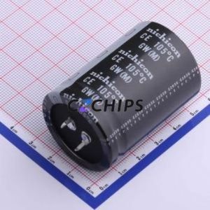 LGW2W561MELC50 Snap-in Aluminum Electrolytic Capacitor Through hole Component (THT),D35xL50mm 560uF 20% 450V 10mm - Product Image 2