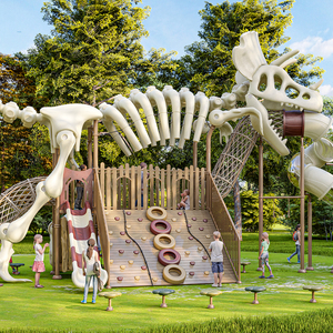 Khủng long công viên chủ đề tùy chỉnh nhựa ngoài trời lớn Jurassic khủng long công viên chủ đề trẻ em trẻ em công viên ngoài trời sân chơi trẻ em - Product Image 1