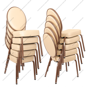 Sillas <span class=keywords><strong>de</strong></span> Banquete Modernas <span class=keywords><strong>de</strong></span> <span class=keywords><strong>Metal</strong></span> para Uso Comercial, con Respaldo Flexible - Product Image 6