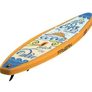 Pesce gonfiabile personalizzato surf guinzaglio surf tavole da surf paddle board con accessori