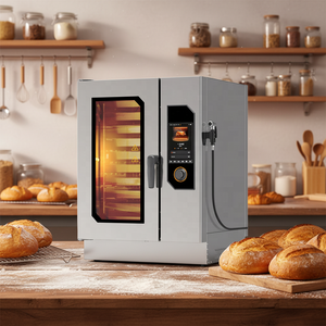 Four combiné professionnel Rational de qualité supérieure à rotation, élément chauffant haute température avec système de contrôle numérique avancé - Product Image 1