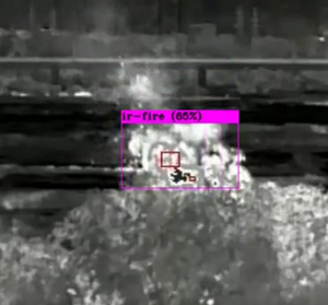 10km Long <strong>Range</strong> Forest Fire Smart Alert Dual Lens Security Firefighting Thermal Camera - Product Image 3