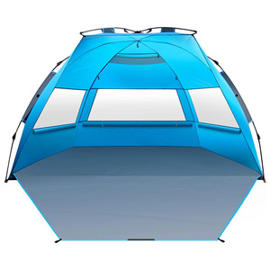 Carpa de Playa de Instalación Rápida Automática, 3 kg, de una Sola Capa, Protección Solar, para Pesca, Camping, Uso en Primavera, Verano y Otoño - Product Image 2