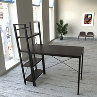 Ensemble de gros de bureau avec étagère pour la maison ou le bureau