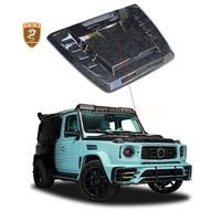 Capot de moteur en fibre de carbone sec de style MSY P920 pour Mercedes Benz Classe G W464 W463a Capot de capot avant