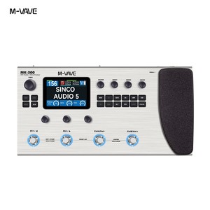 M VAVE MK 300 Procesador de Multiefectos para Guitarra, Modelador de Amplificador, Pedal de Efectos para Guitarra Eléctrica y Bajo con Cargador de IR, Looper y Caja de Ritmos - Product Image 1