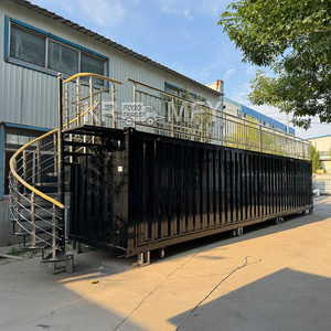 Diseño móvil Cafetería Bar Contenedor de envío Casa portátil Precios Quiosco móvil al aire libre - Product Image 2