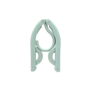 Folding <b>Clothes</b> <b>Rack</b> Gullwing Shape Portable Travel Drying <b>Rack</b> For <b>Clothes</b> Socks Hotel Dorm Use - Product Image 3