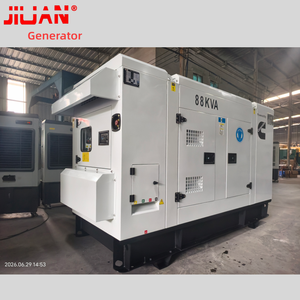 Générateur certifié CE ISO, usine de production, moteur diesel super silencieux Commins 88 kVA, puissance de secours 100 kVA 80 kW, 4BTA3.9-G11 avec alternateur Stamford - Product Image 2