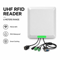 Lector RFID UHF Integrado de Seguridad, RS232 WG26, Relé, Clasificación de Impermeabilidad IP66, Sistema de Gestión de Vehículos