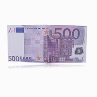 Bifold court carte de crédit Unique PU billet unisexe imprimé 100 Dollar Bill argent portefeuille femmes 2023