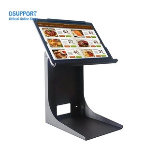 Soporte de ordenador portátil de doble pantalla de alta calidad, soporte de impresora de escritorio de Metal ajustable, soporte de tableta, compatible con <span class=keywords><strong>iPad</strong></span>, impresora de recibos - Product Image 2