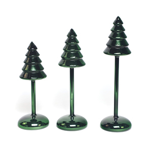 <strong>Wholesale</strong> Custom Decorative Glass Illuminated <strong>Christmas</strong> <strong>Ornaments</strong> Tree Artificial with Lled Lights Decoration <strong>Supplier</strong> - Product Image 4