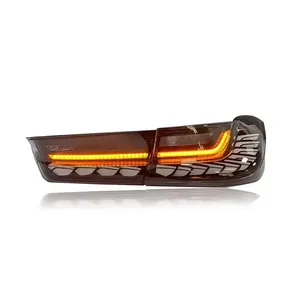 Upgraded Rear Light For Bmw 3 Series G20 G28 12V Dragon Scales Style Auto Lighting System White Scales