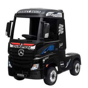 Nouveau modèle de voiture électrique pour bébé mercedes-benz Actros, <span class=keywords><strong>camion</strong></span> électrique pour enfants, quatre roues télécommandées, <span class=keywords><strong>camion</strong></span> bébé - Product Image 1