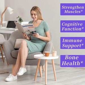 Capsules de soutien articulaire à action rapide avec thiamine pour la flexibilité des articulations et la santé immunitaire – Capsules de poudre de graines de céleri - Product Image 6