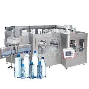 Garrafa mineral purificada de água potável automática, máquina para fazer água mineral