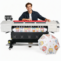 Imprimante à sublimation numérique I3200, 3 têtes, 3200 dpi, vitesse de 90 m²/h pour papier de transfert par sublimation, tissu flexible