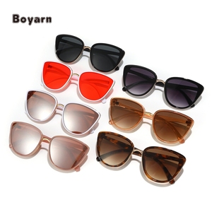 Boyarn Factory Venta al por mayor OEM Gafas <span class=keywords><strong>De</strong></span> Sol <span class=keywords><strong>De</strong></span> Marco Mujer Triángulo <span class=keywords><strong>De</strong></span> gran tamaño Gafas <span class=keywords><strong>De</strong></span> Sol <span class=keywords><strong>De</strong></span> ojo <span class=keywords><strong>De</strong></span> gato <span class=keywords><strong>De</strong></span> lujo - Product Image 2