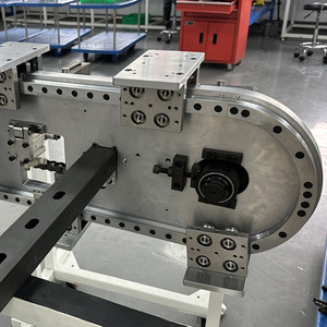 ระบบรางโค้งแบบออกแบบตามสั่ง ระบบขับเคลื่อนวงกลม รางวงรีแบบเส้นตรง โซลูชัน OEM รางลำเลียงแบบวงกลมแนวตั้ง - Product Image 4