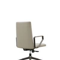 Chaises de bureau exécutives en cuir modernes et confortables à dossier haut, réglables en hauteur, pour salle de conférence, avec roulettes